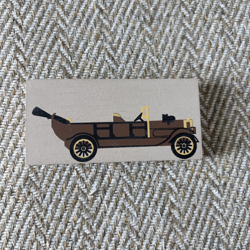 Cats Meow Village 1913 Peerless Touring Car Accessory Retired 1990 1995 164